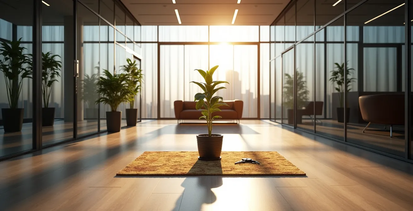 Espace de bureau personnalisé reflétant la culture unique d'une startup non-tech