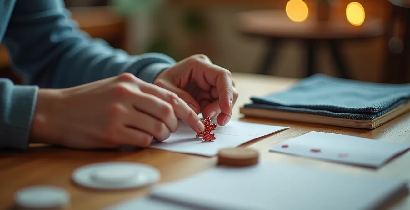 Entrepreneur préparant une campagne de financement participatif dans un espace de coworking canadien