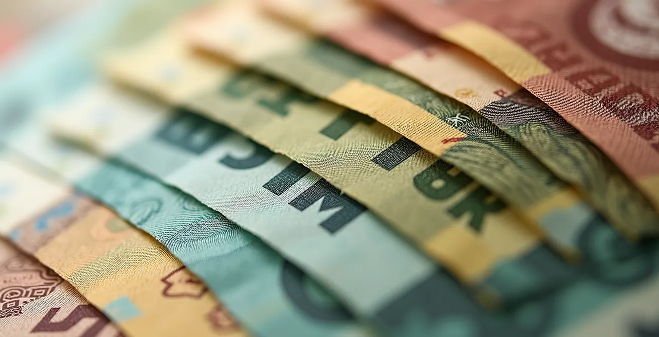 Visualisation de l'érosion monétaire due à l'inflation sur la trésorerie d'entreprise